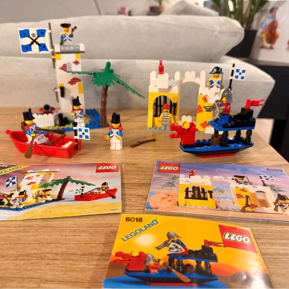 Vintage Lego 6265 6259 6018 Legoland pirates - Picture 2 of 7